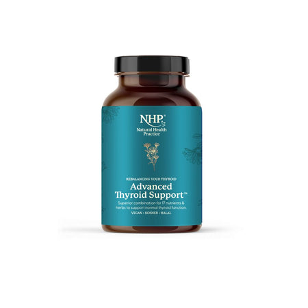 Natural Health Practice Advanced Thyroid Support 60 Capsules on a white background