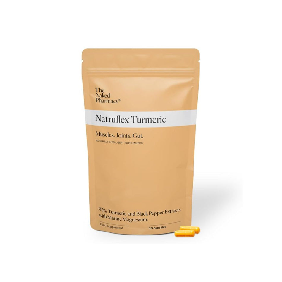 The Naked Pharmacy Natruflex Turmeric (30 Capsules)