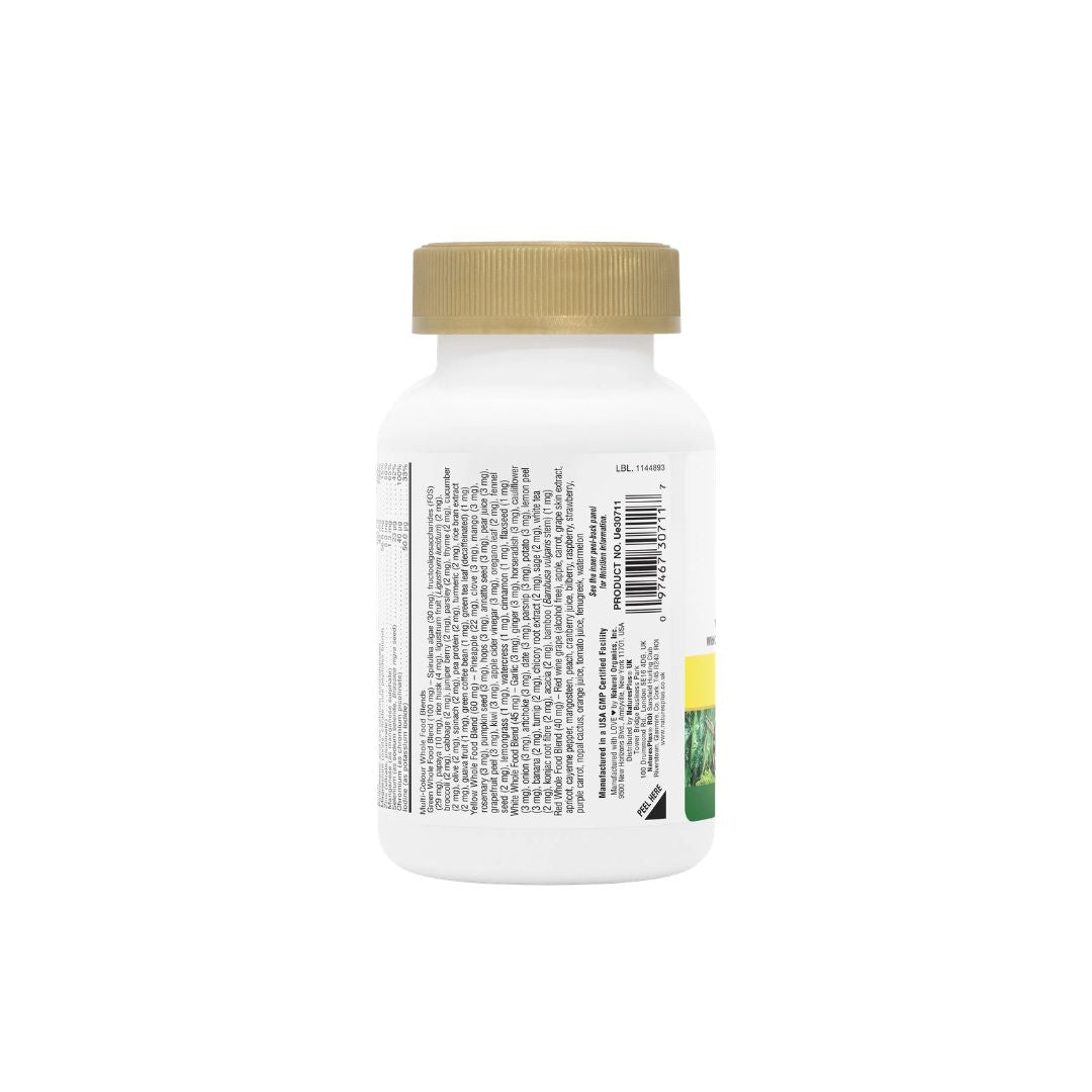 NaturesPlus Source of Life Gold 90 Tablets container (side view) on a white background