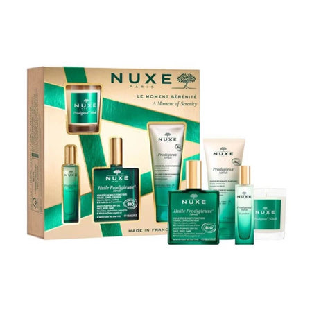 NUXE A Moment of Serenity Gift Set and contents on a white background