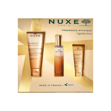 NUXE Paris Fragrance Mythique Gift Set on a white background