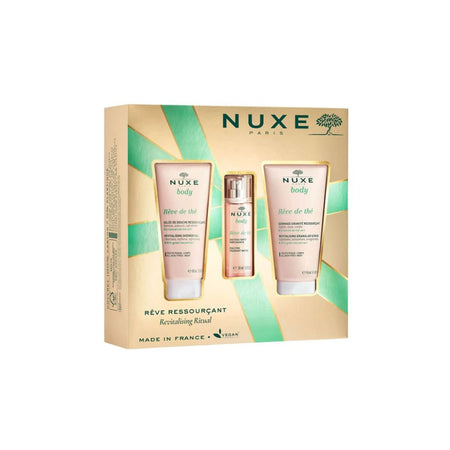 NUXE Paris Revitalising Ritual Gift Set  packaging on a white background