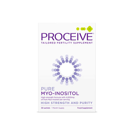 Proceive Pure Myo-Inositol supplement packaging on a white background