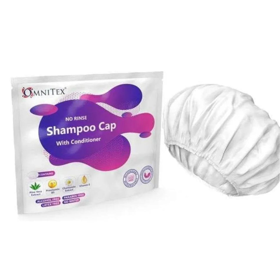 Omnitex Premium Rinse Free Shampoo Cap