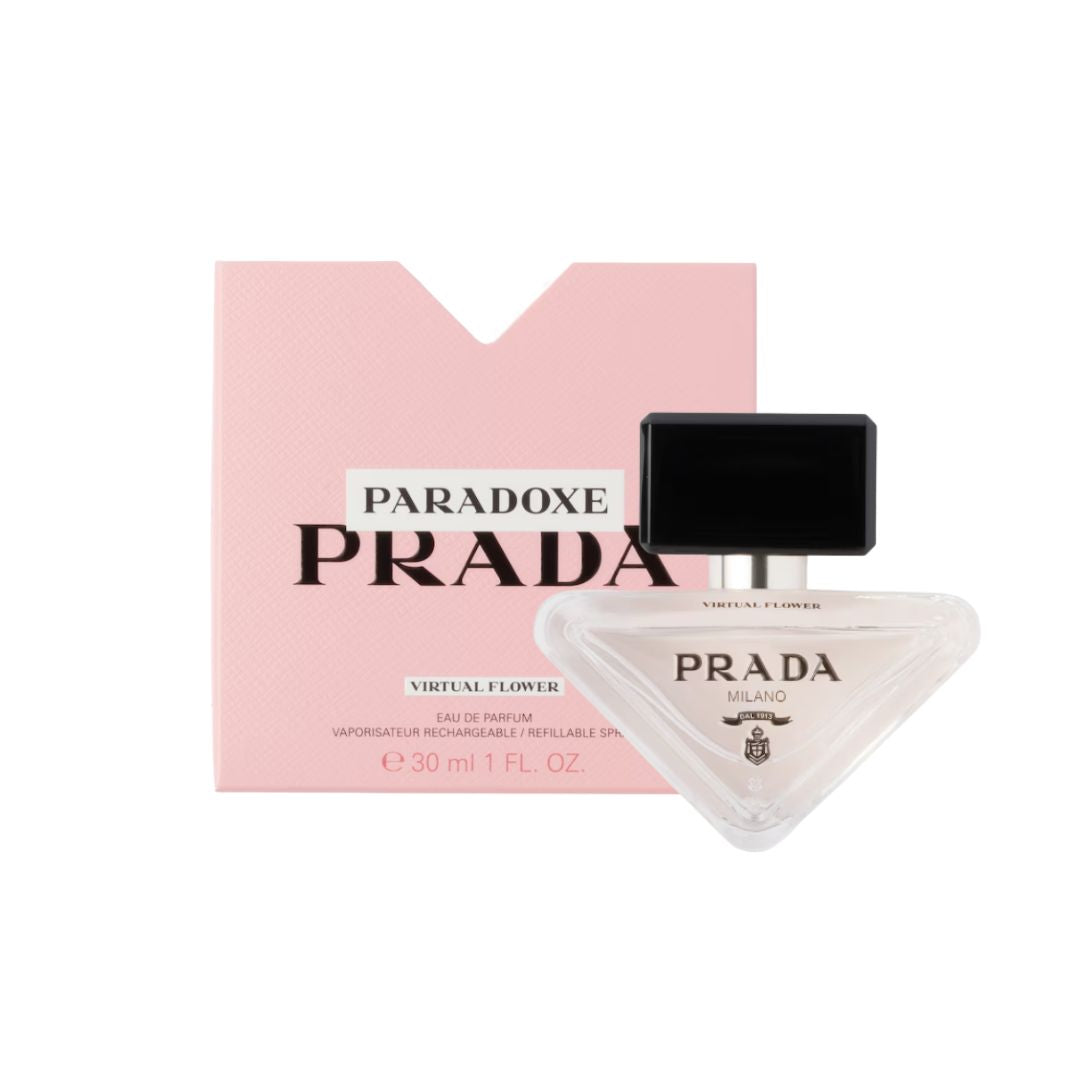 Prada Paradoxe Virtual Flower Eau de Parfum 30ml on a white background
