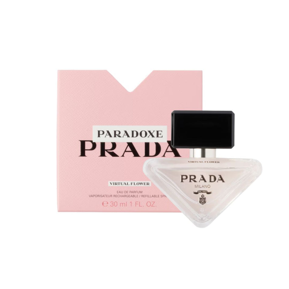 Prada Paradoxe Virtual Flower Eau de Parfum 30ml on a white background

