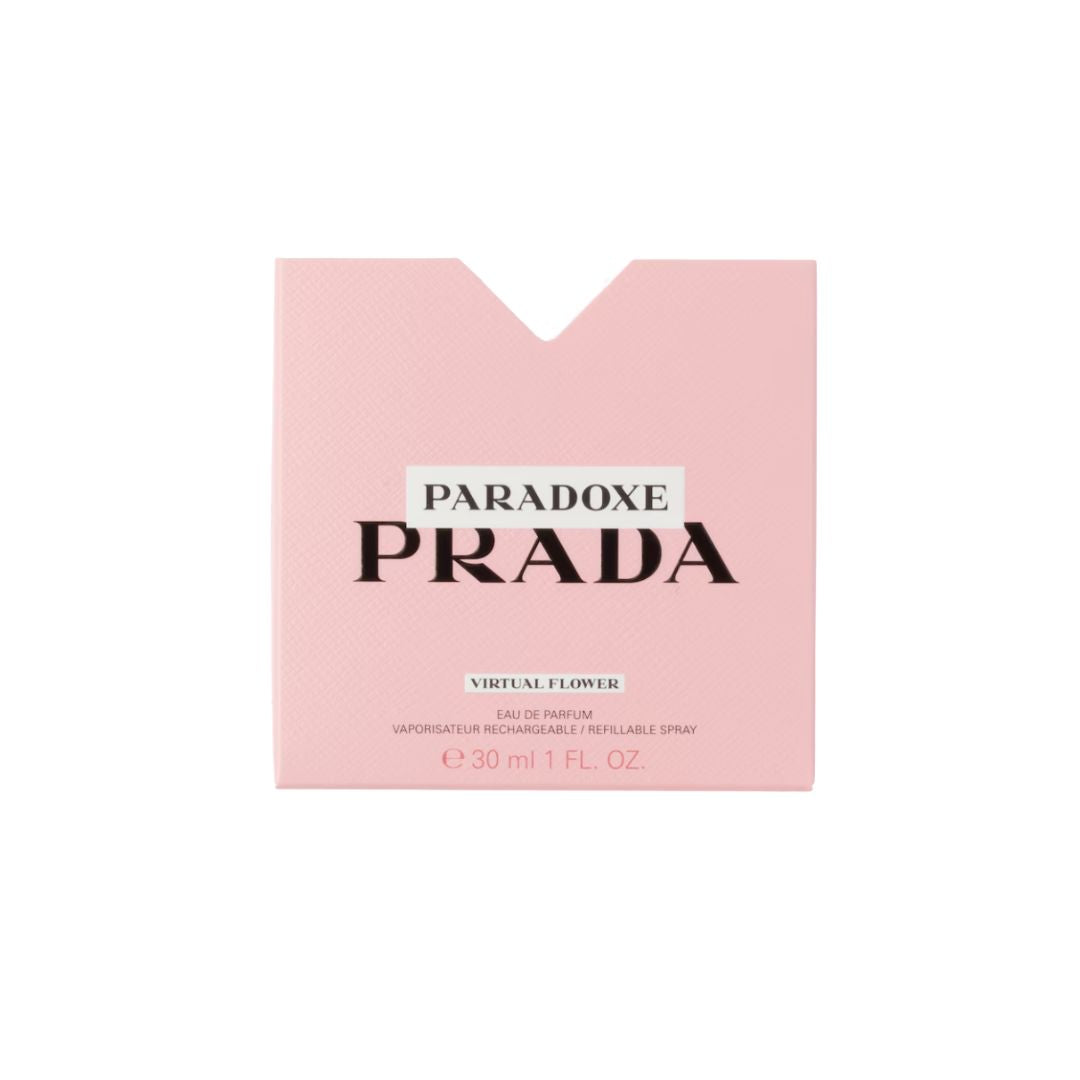 Prada Paradoxe Virtual Flower Eau de Parfum 30ml on a white background
