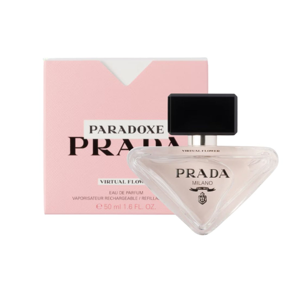 Prada Paradoxe Virtual Flower Eau de Parfum 50ml on a white background