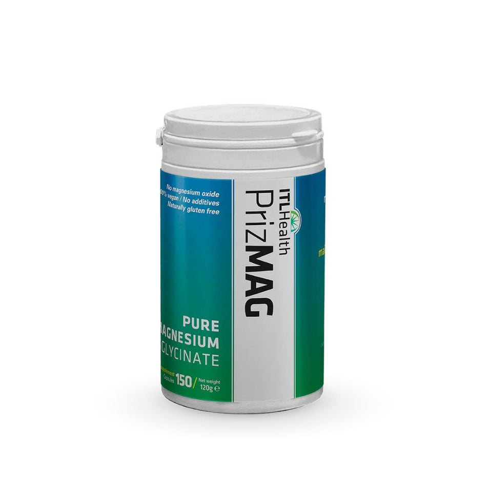 PrizMAG Pure Magnesium Bisglycinate (150 Capsules)