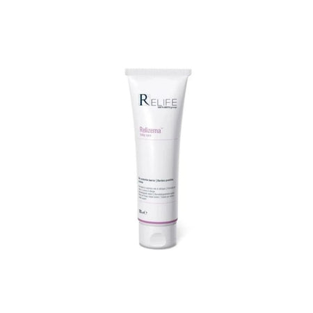 Relife Relizema Baby Care Barrier Cream 100ml tube on a white background