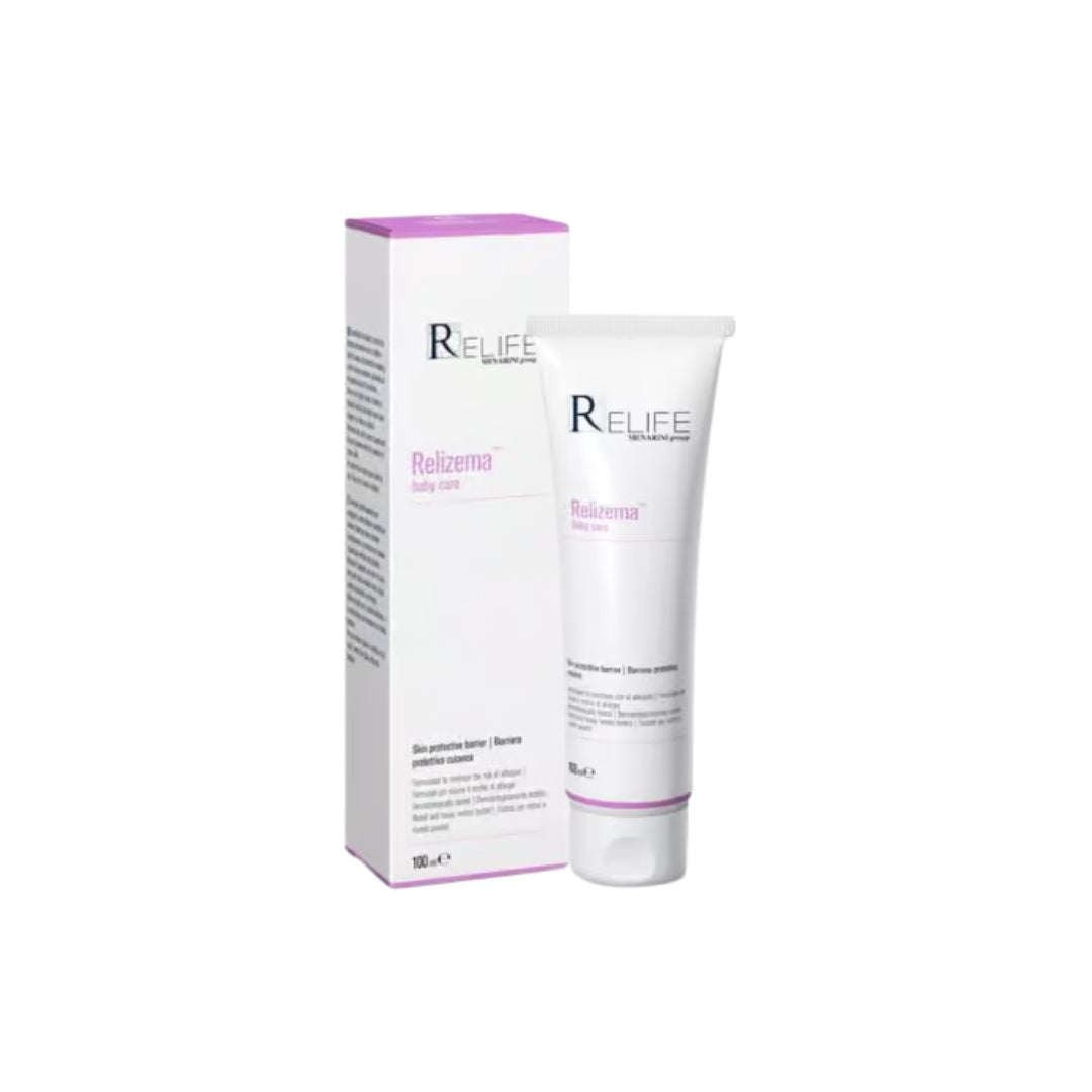 Relife Relizema Baby Care Barrier Cream 100ml on a white background