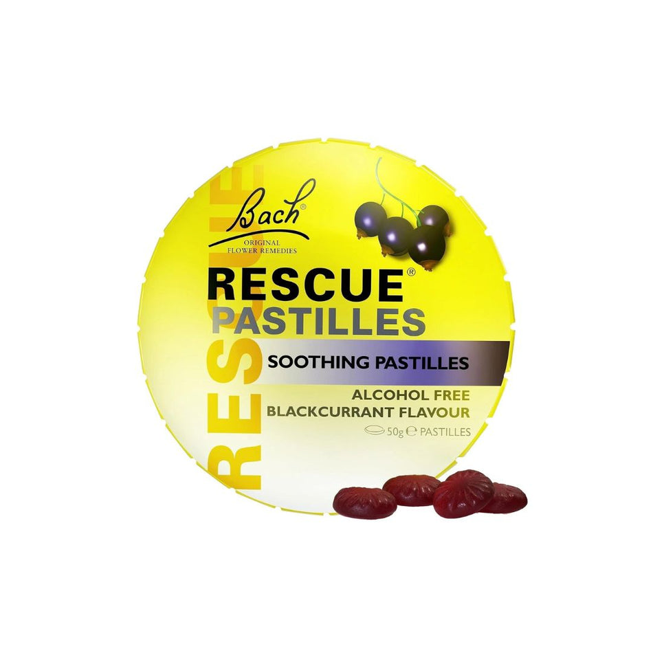 Rescue remedy Pastilles Blackcurrant Container