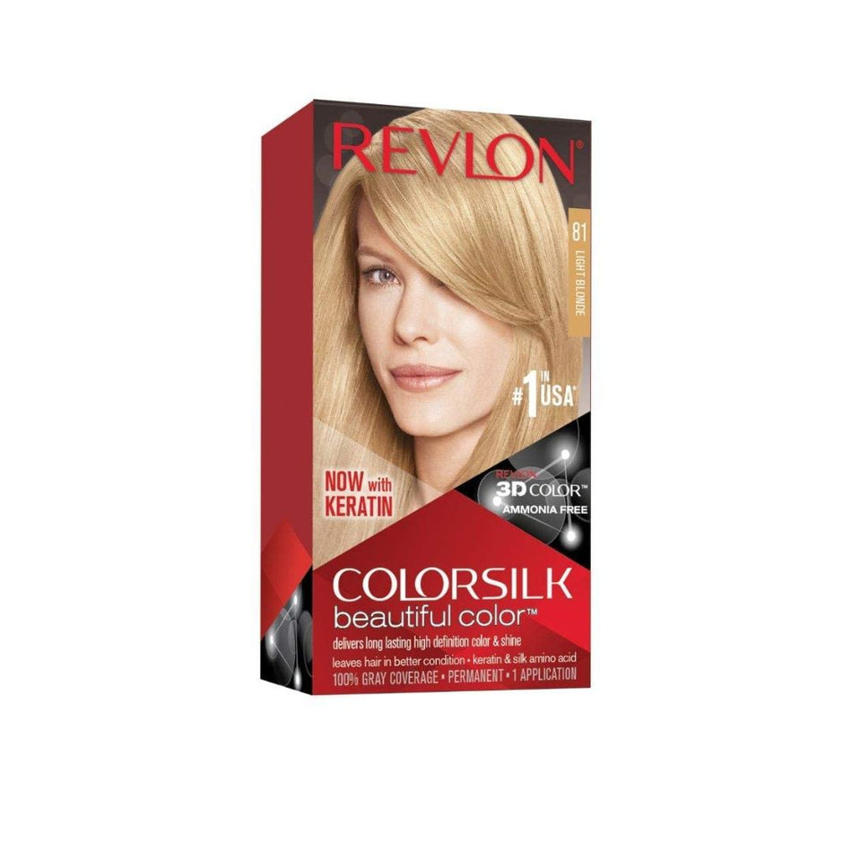 Revlon ColorSilk Beautiful Color 81 Light Blonde