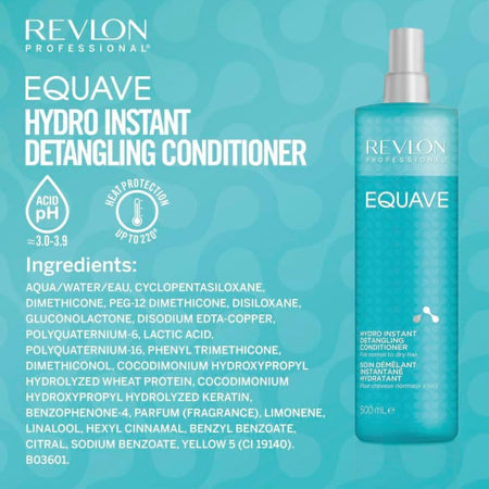 Revlon Equave Hydro Nutritive Detangling Conditioner 500ml
infographic