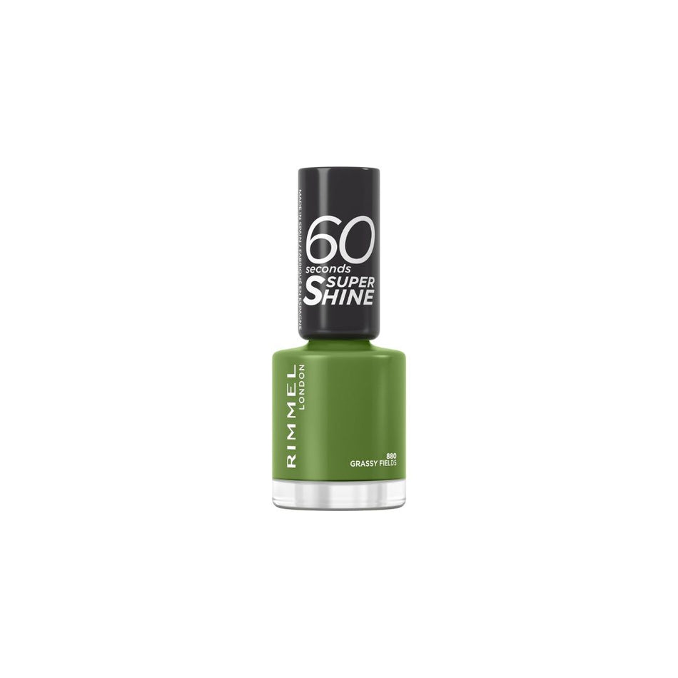 Rimmel 60 Seconds Super Shine Nail Polish 880 Grassy Fields 8ml