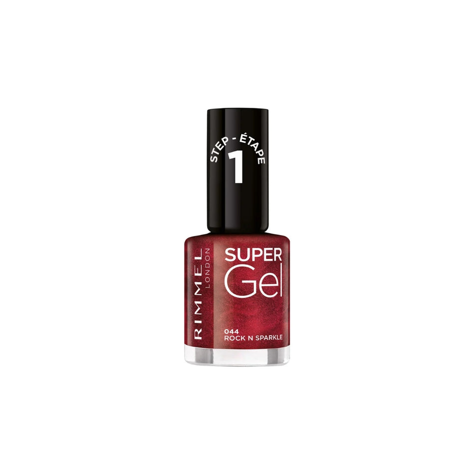 Rimmel Super Gel Nail Polish 044 Rock N Sparkle