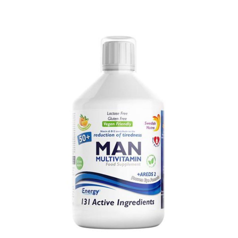 Swedish Nutra Man 50 Plus Multivitamin