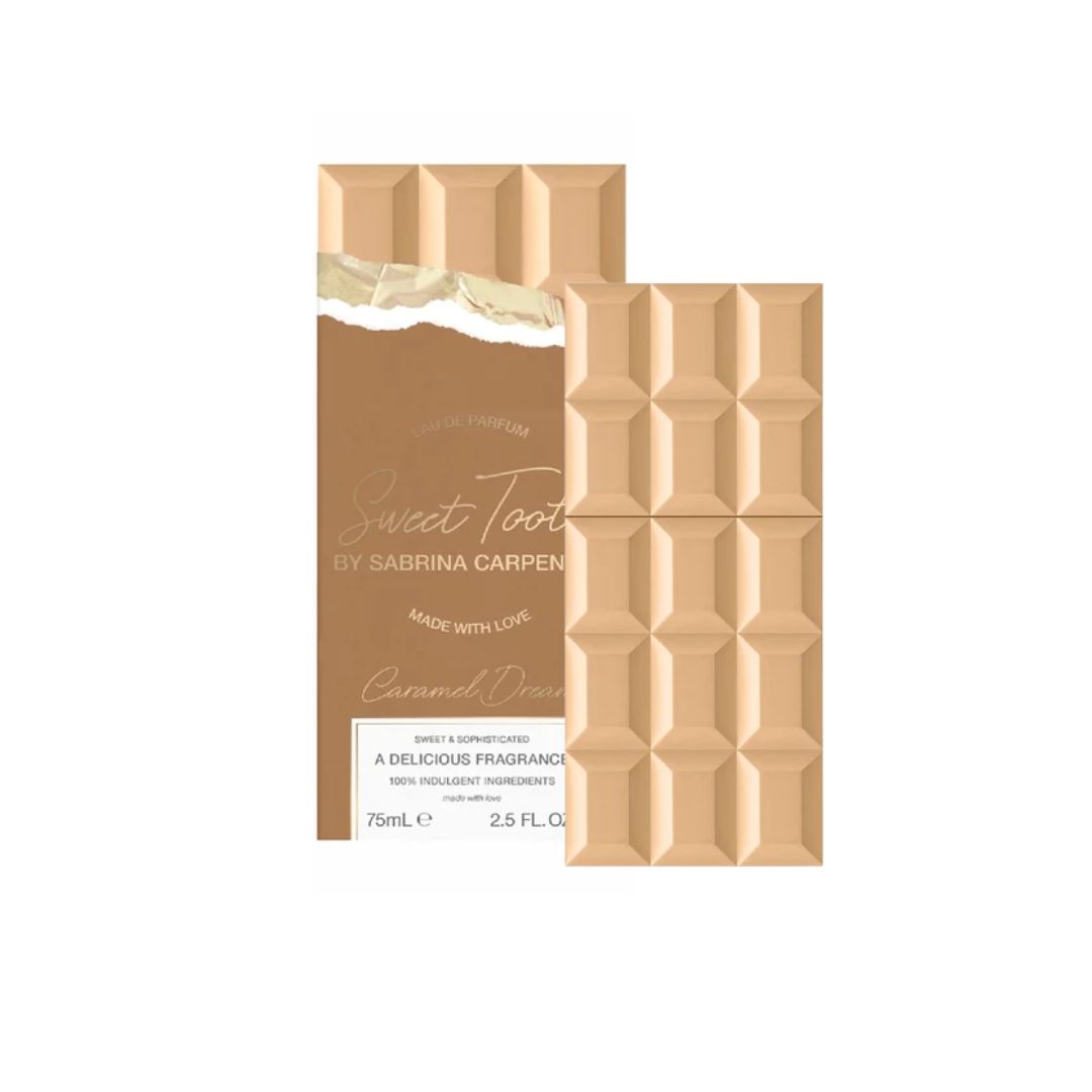 Sabrina Carpenter Sweet Tooth Carmel Dream 75ml on a white background