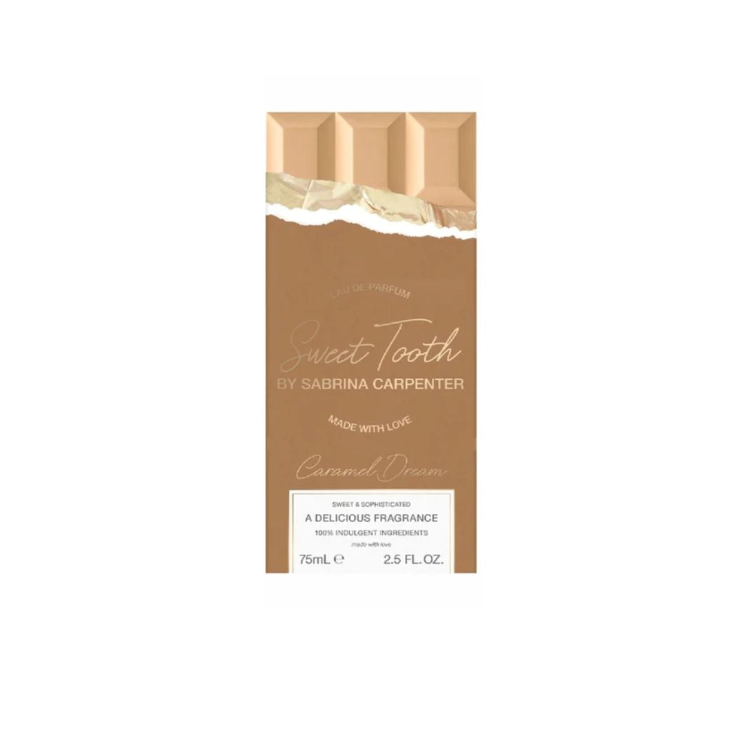 Sabrina Carpenter Sweet Tooth Carmel Dream 75ml on a white background