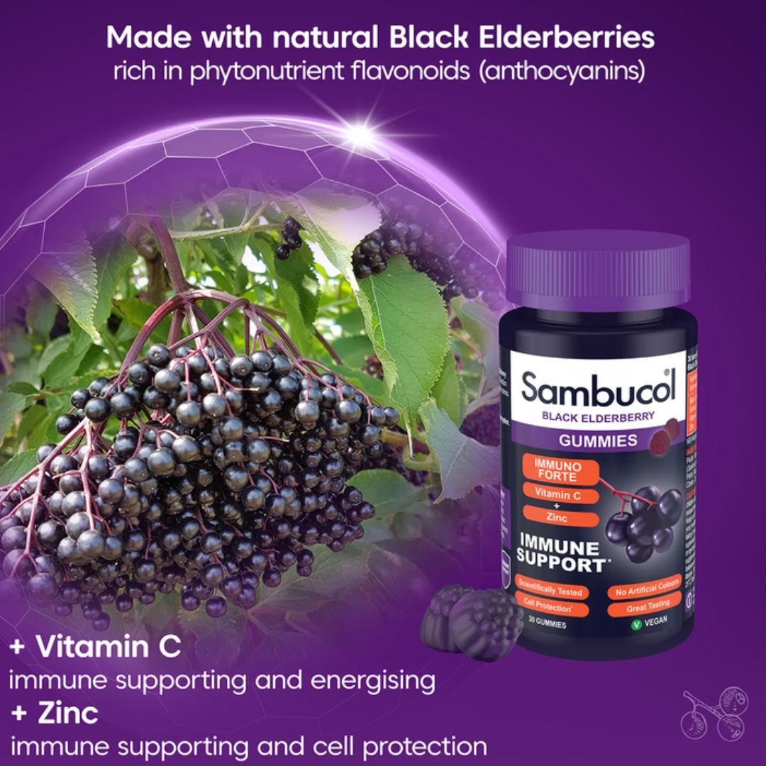 sambucol infographic