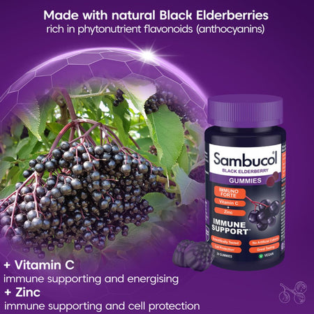 sambucol infographic