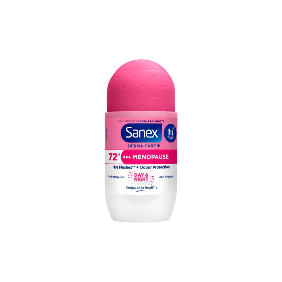 Sanex Derma Care+ Menopause Roll-On Anti-Perspirant 50ml