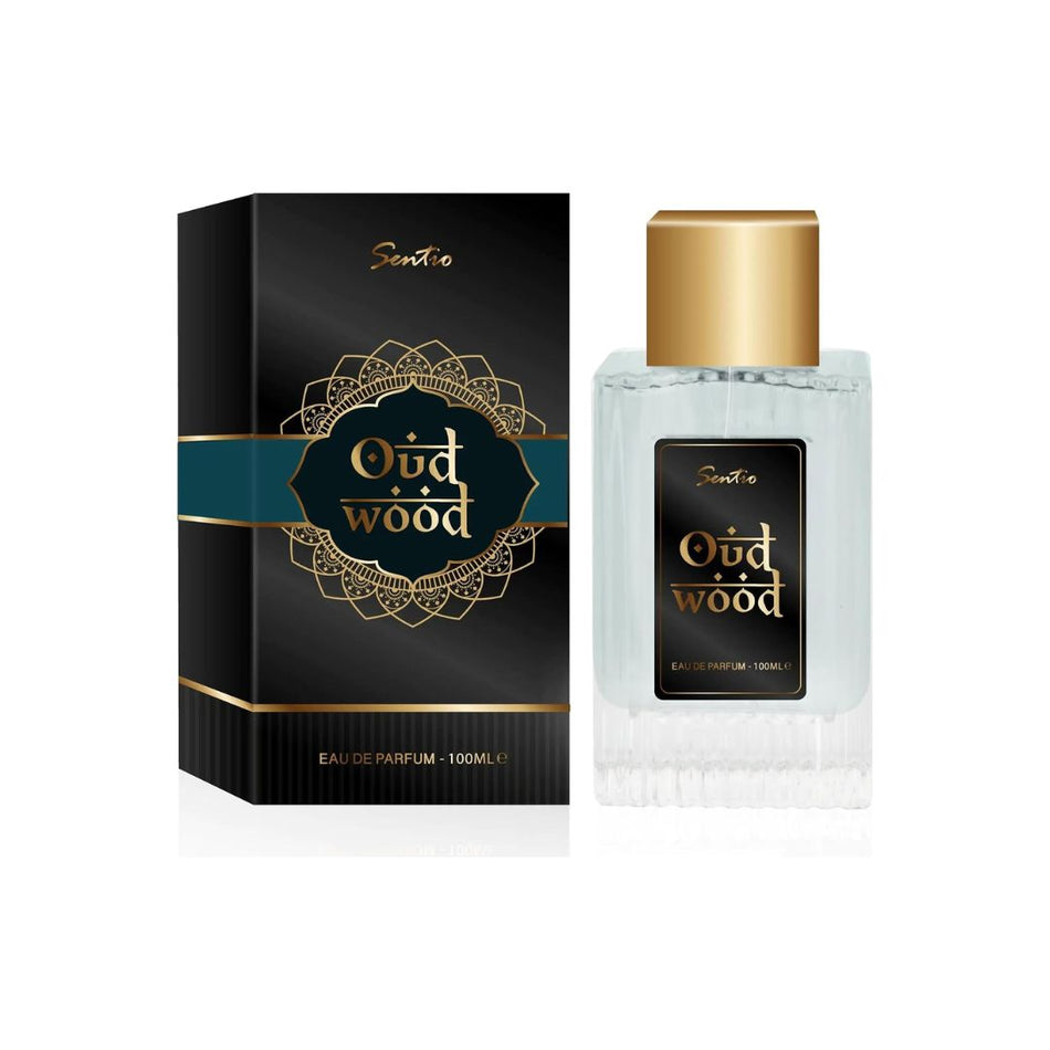 Sentio Oud Wood 100ml EDP on a white background