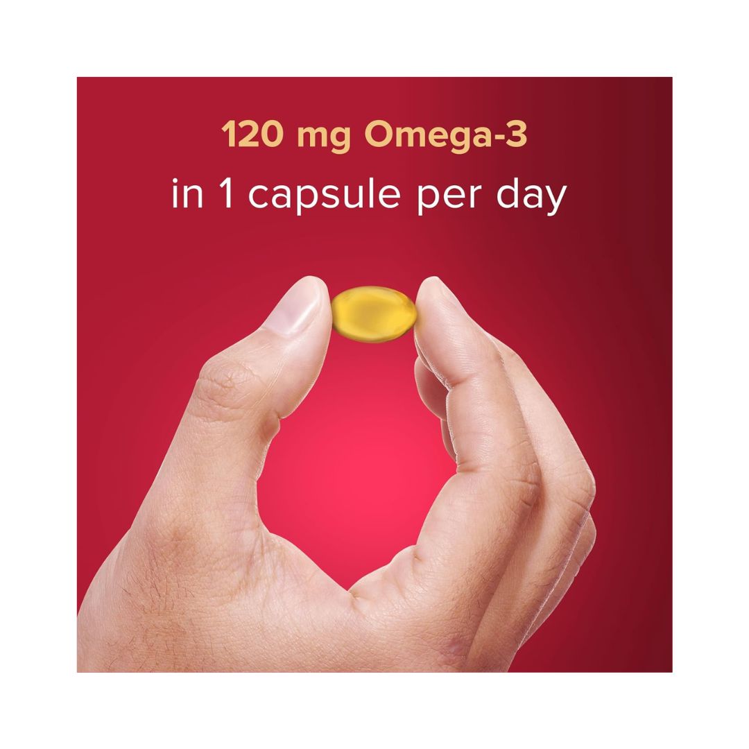 Seven Seas Cod Liver Oil One-a-Day capsule information graphic