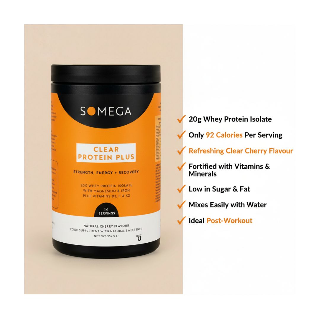 Somega Clear Protein Plus Cherry benefits 