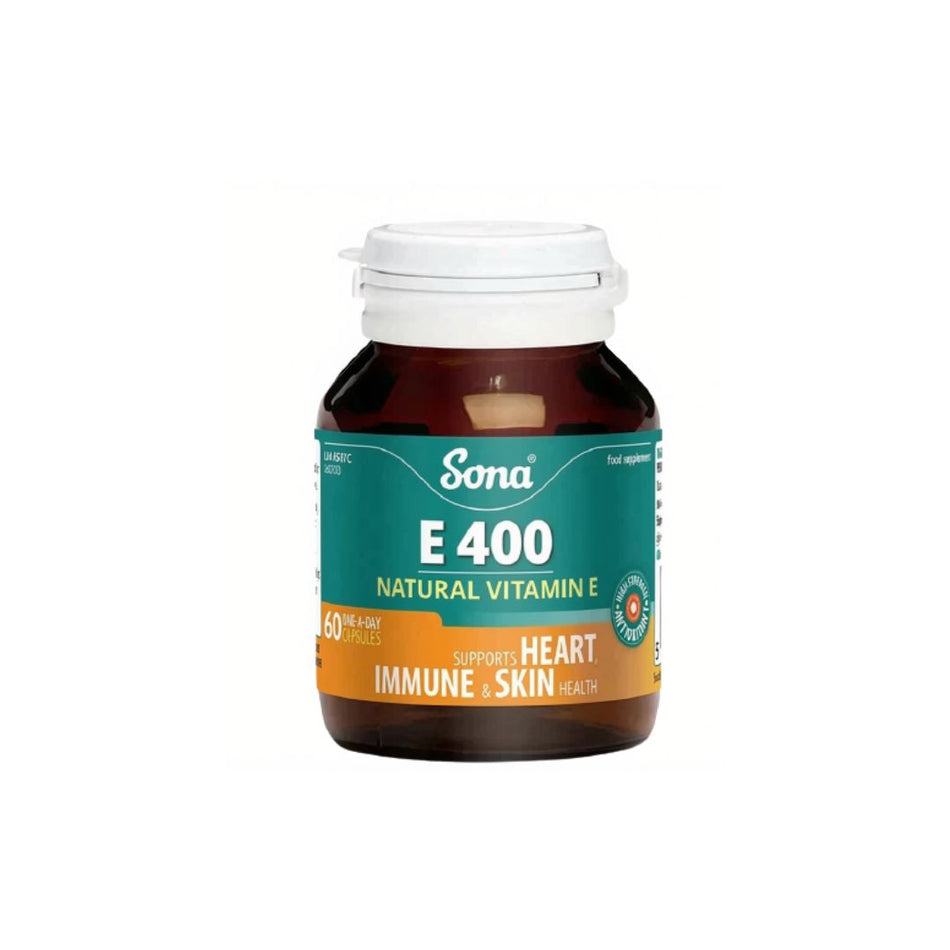 Sona E400 Vitamin E 60 Capsules