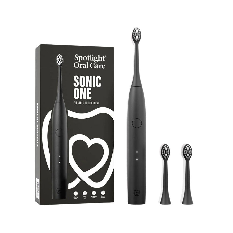Spotlight Oral Care Sonic One Electric Toothbrush – Black