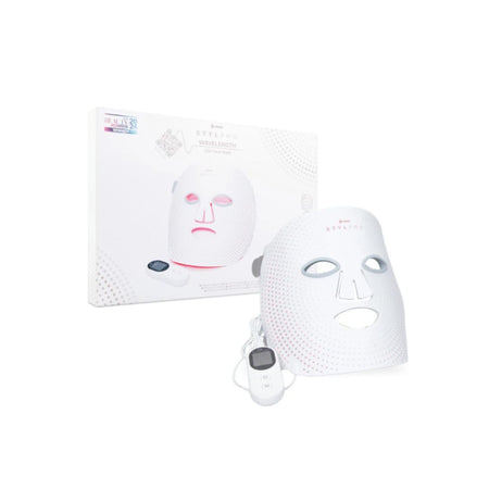 STYLPRO Wavelength LED Face Mask and packaging on a white background