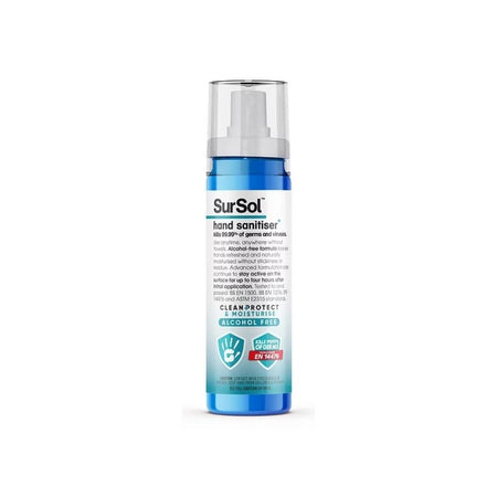 SurSol Alcohol-Free Hand Sanitiser 100ml bottle on a white background