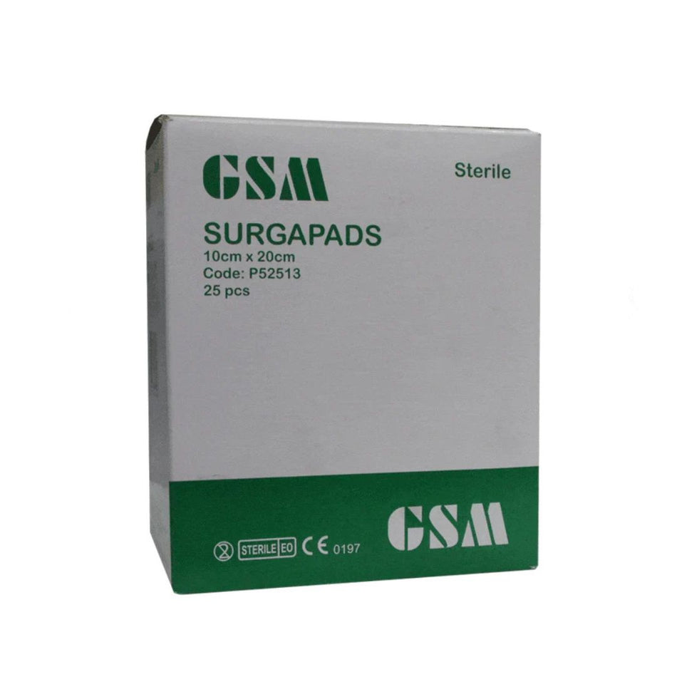 Surgapad Highly Absorbent Wound Pads – 10cm x 20cm