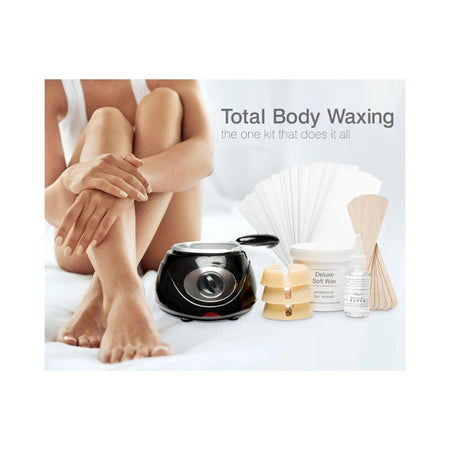 RIO Total Body Waxing Kit informative graphic 