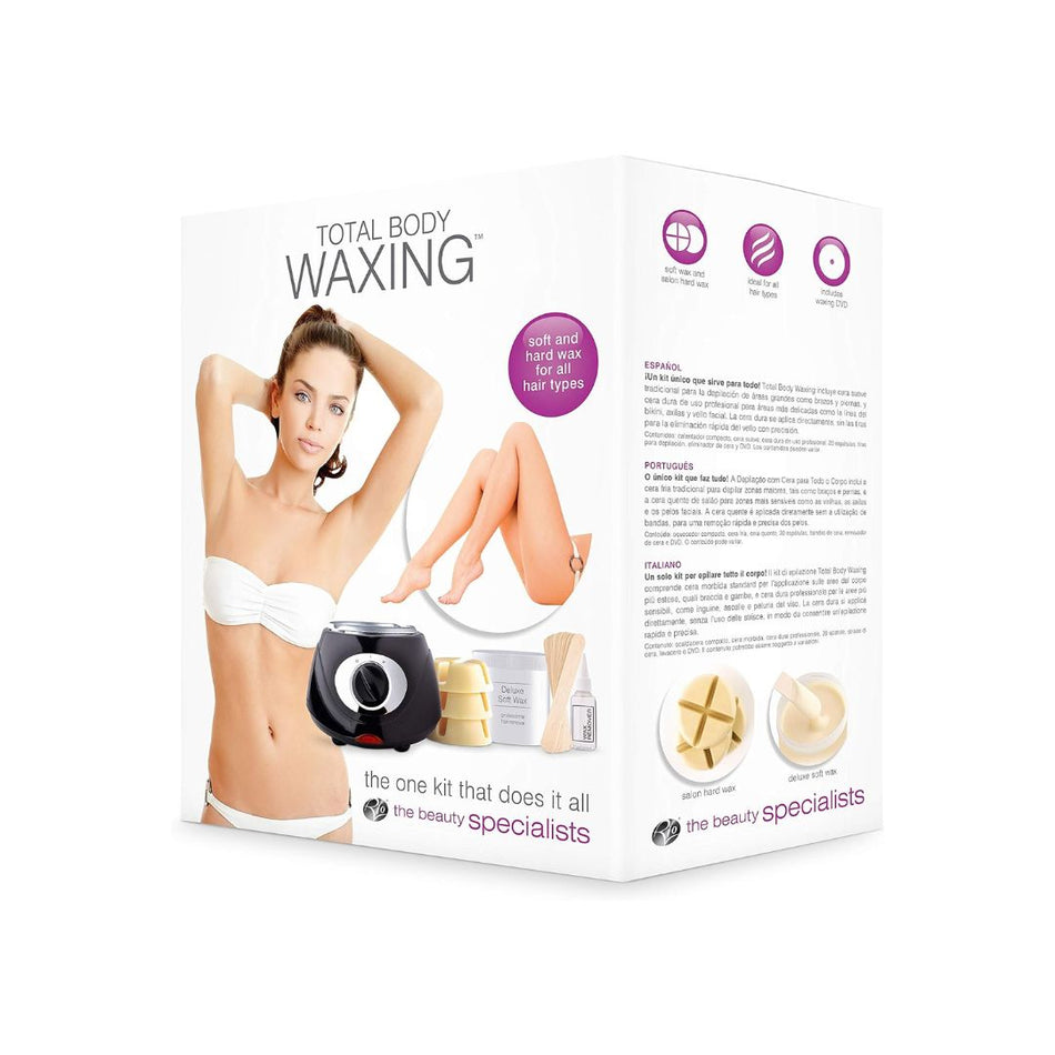 RIO Total Body Waxing Kit packaging on a white background