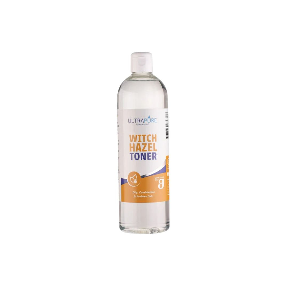 Ultrapure Witch Hazel Toner 125ml container on a white background