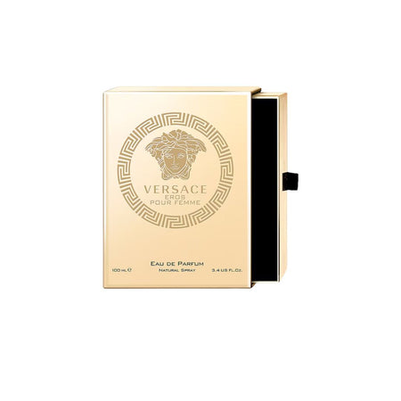 Versace Eros Pour Femme Eau de Parfum 100ml on a white background