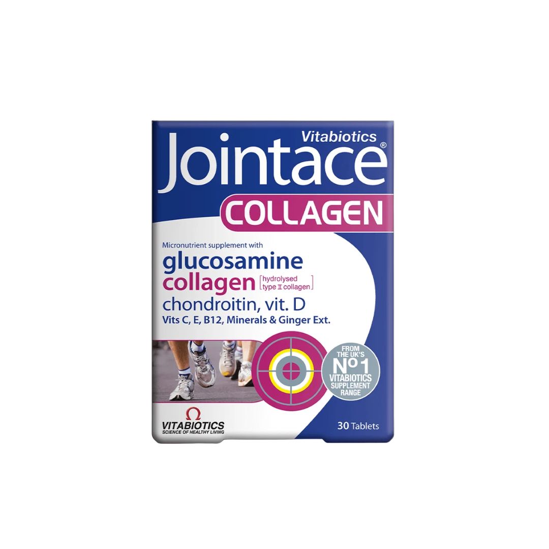 Vitabiotics Jointace Collagen 30 Tablets packaging on a white background