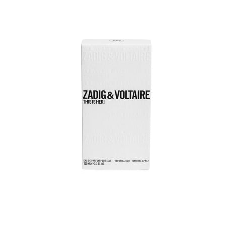 Zadig & Voltaire This Is Her! Eau de Parfum 100ml on a white background