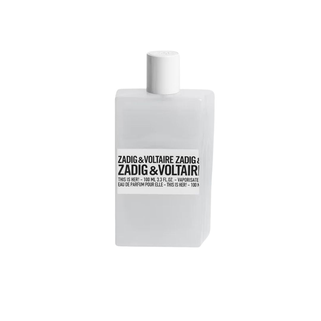 Zadig & Voltaire This Is Her! Eau de Parfum 100ml on a white background