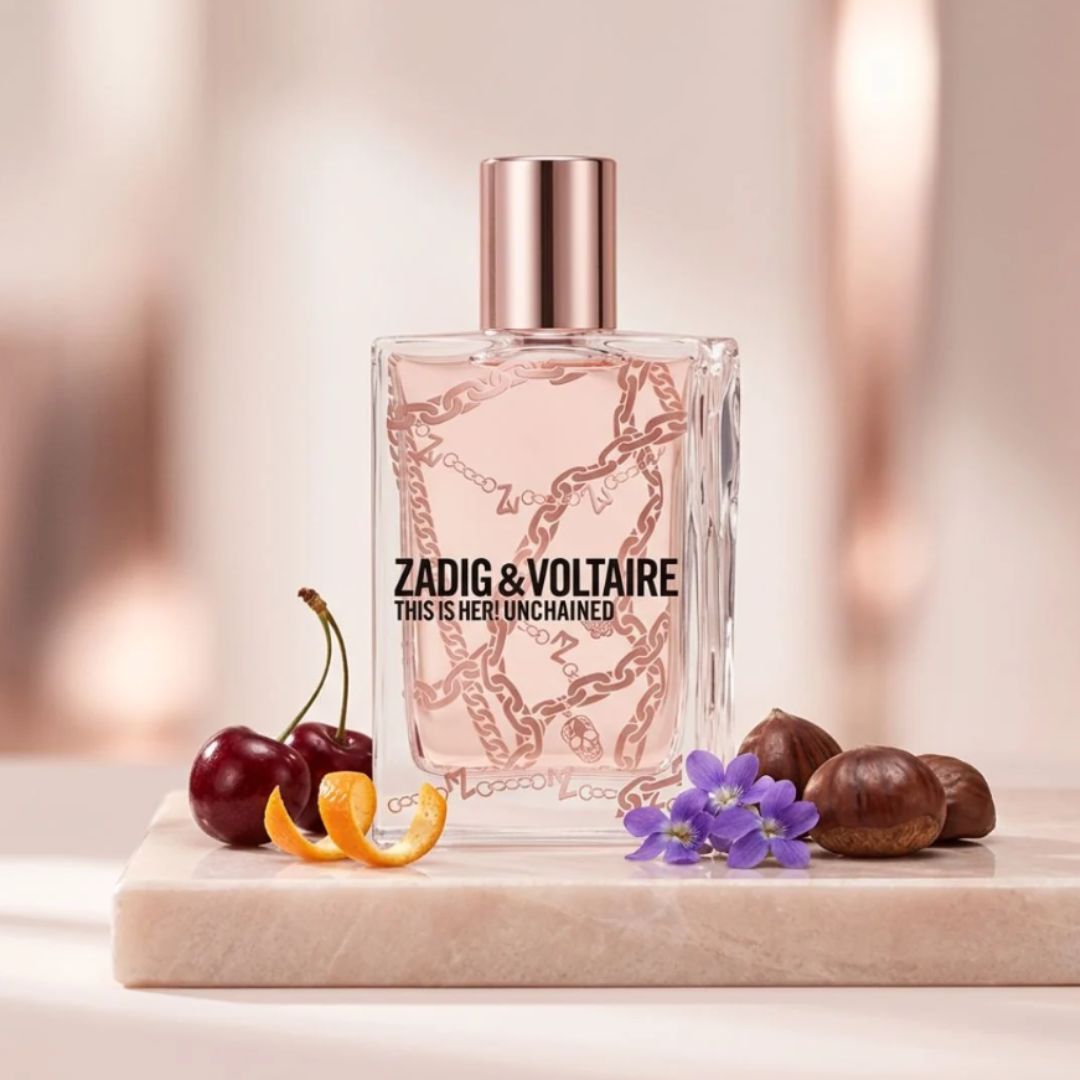Zadig & Voltaire This Is Her! Unchained Eau de Parfum 50ml on a white background