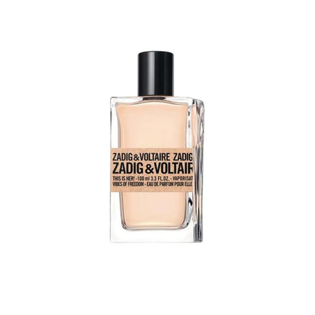 Zadig & Voltaire This Is Her! Vibes of Freedom Eau de Parfum 100ml on a white background