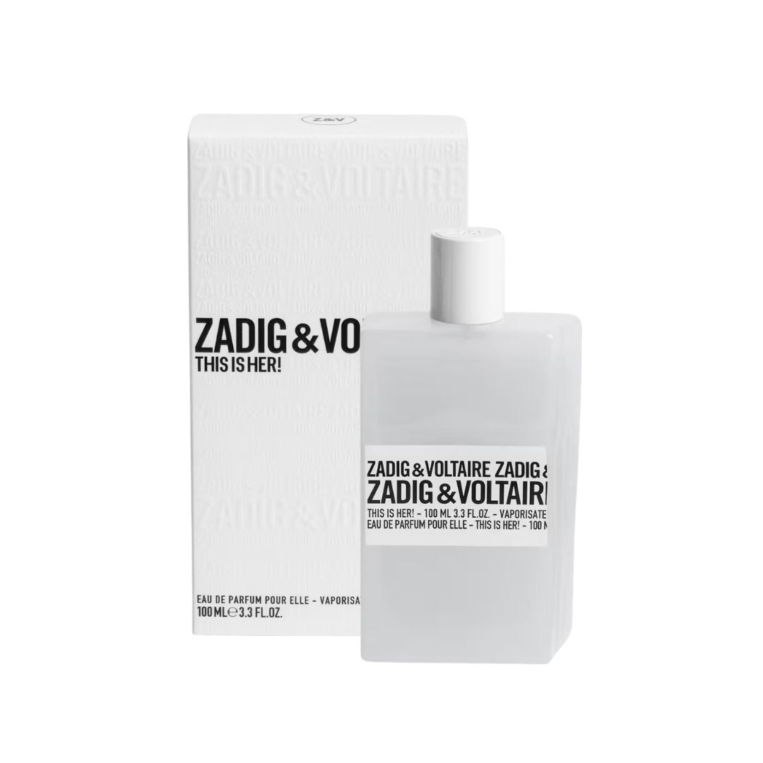 Zadig & Voltaire This Is Her! Eau de Parfum on a white background
