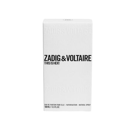 Zadig & Voltaire This Is Her! Eau de Parfum on a white background