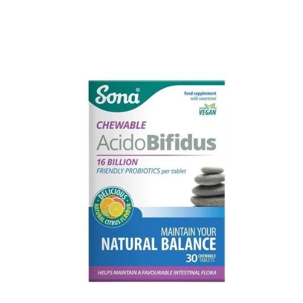 Sona AcidoBifidus Chewable Tablets