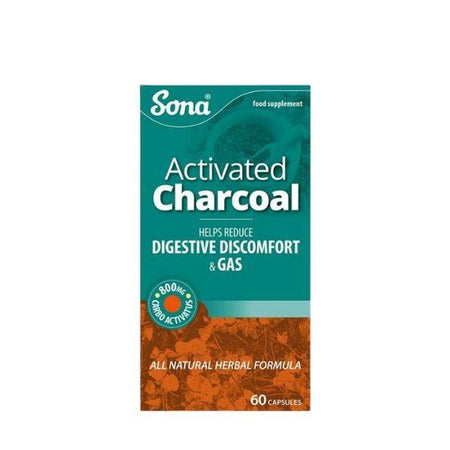 Sona Activated Charcoal 60 Capsules