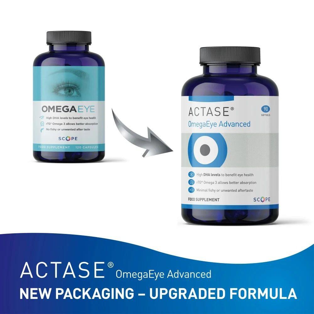 Actase Omega Eye Daily  90 Softgels