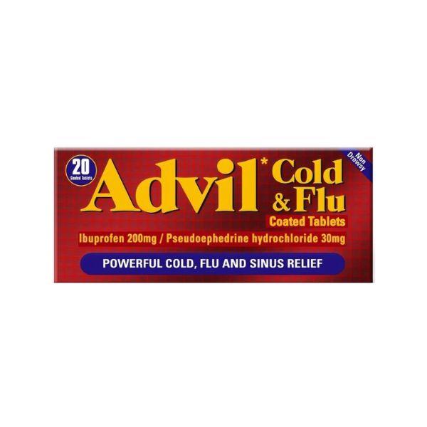 Advil Cold & Flu Coated Tablets