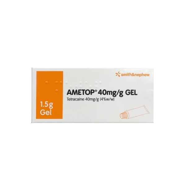 Ametop Gel 4% Topical Tetracaine Anaesthetic Gel 1.5g